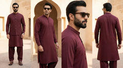 Maroon Boski – Timeless Comfort, Effortless Style